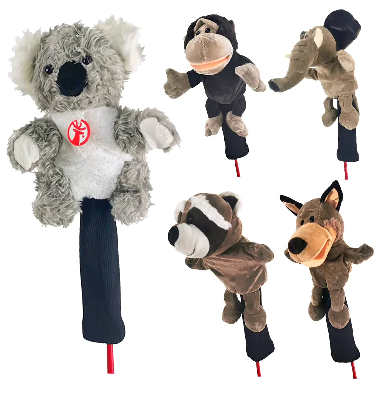 Whimsical Wildlife Golf Club Headcover Set