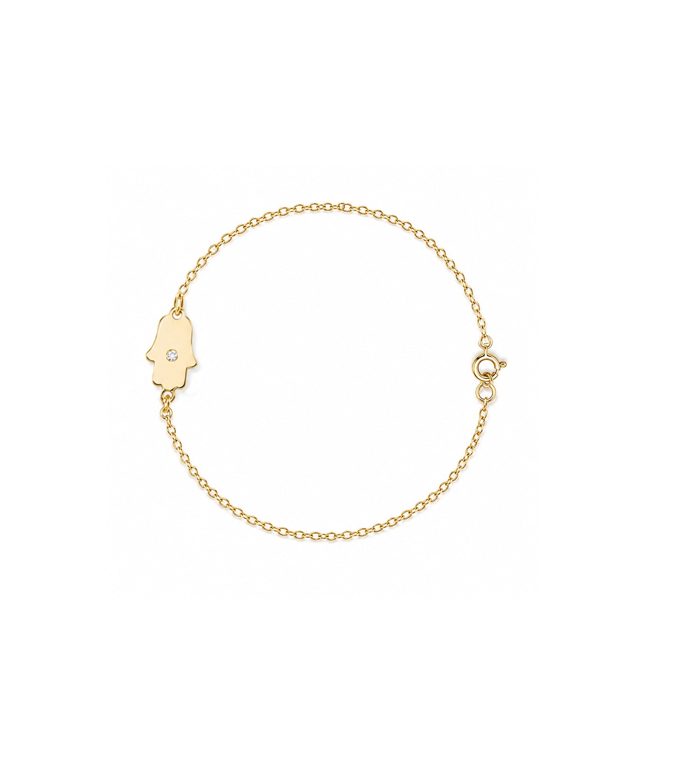 Dani Hamsa Classic Diamond Bracelet | Anklet