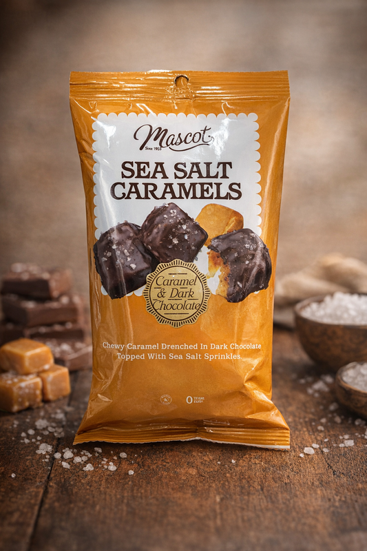 Dark Chocolate Sea Salt Caramels-0
