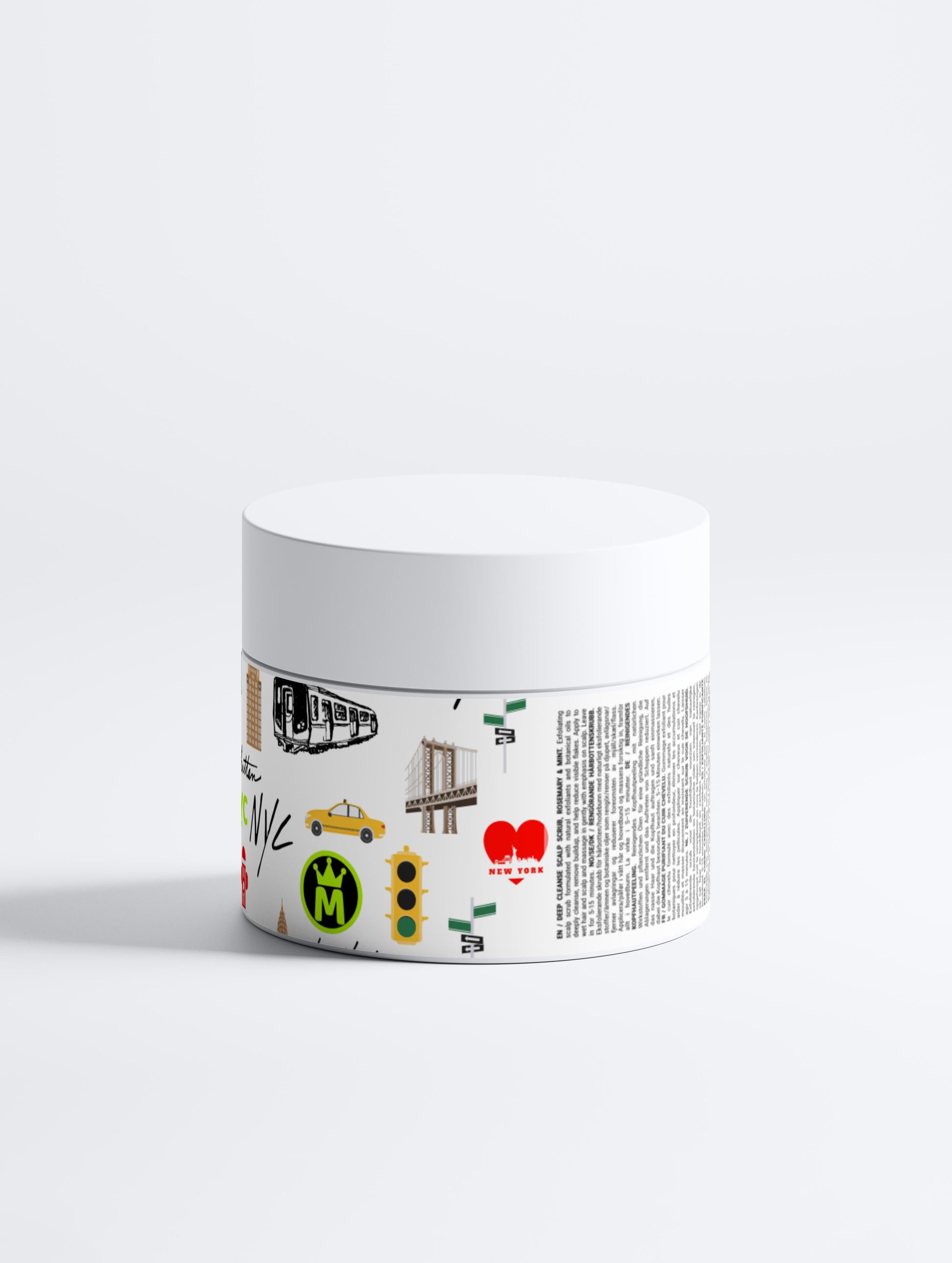 Deep Cleanse Scalp Scrub, Rosemary & Mint BYMANYC ® New York – Revitalizing Exfoliation-1
