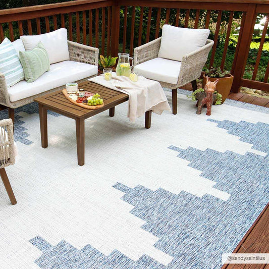 Djugun Blue Outdoor Rug-0