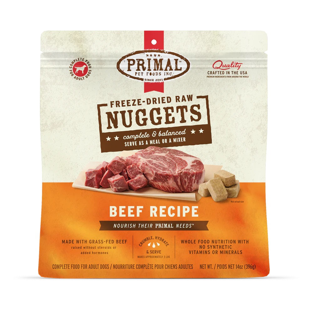 Freeze Dried Beef Dog Food by Primal