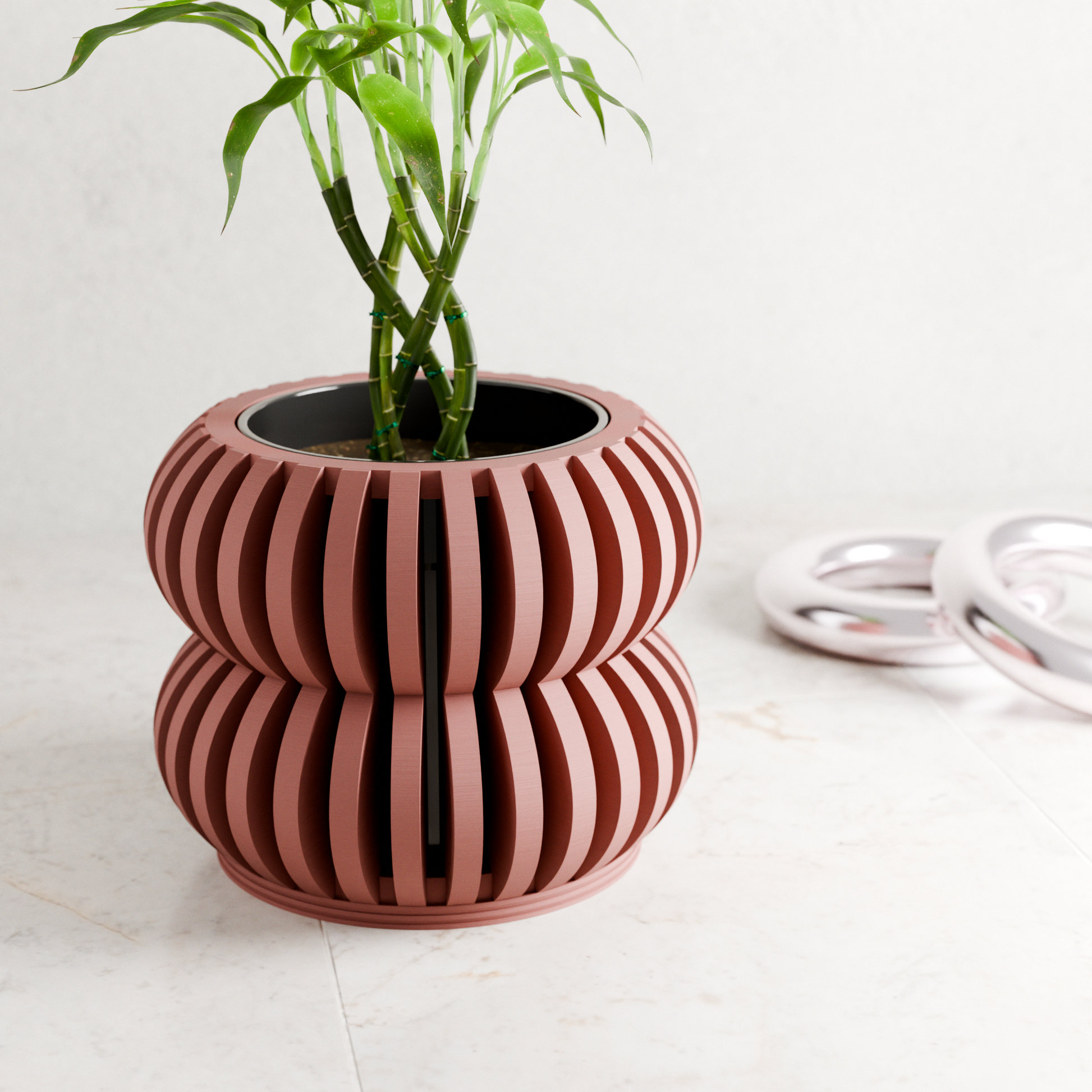 Orchid Planter DOUBLE BUBBLES-2