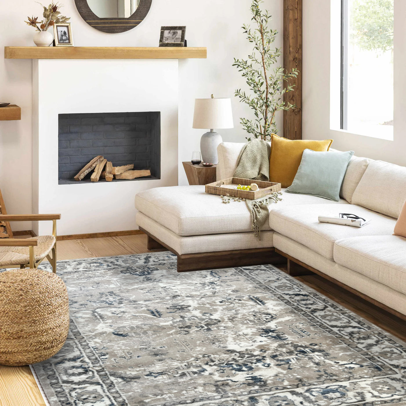 ROY's Home Vintage Effect Area Rugs,-2