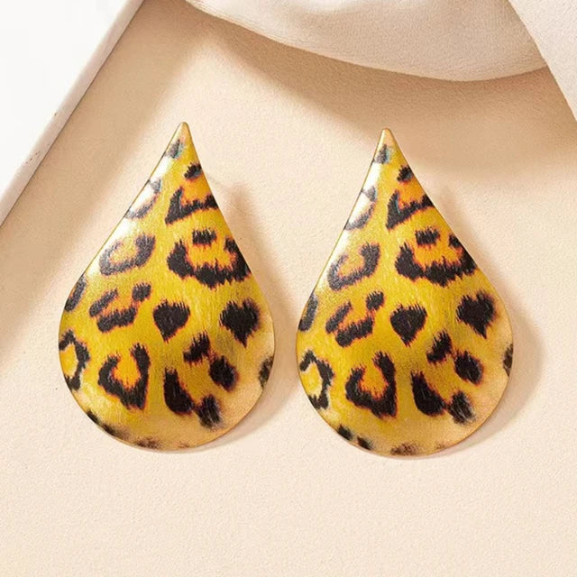 Simple Geometric Drop Metal Stud Earrings For Women Holiday Party Gift  Jewelry Ear Accessories
