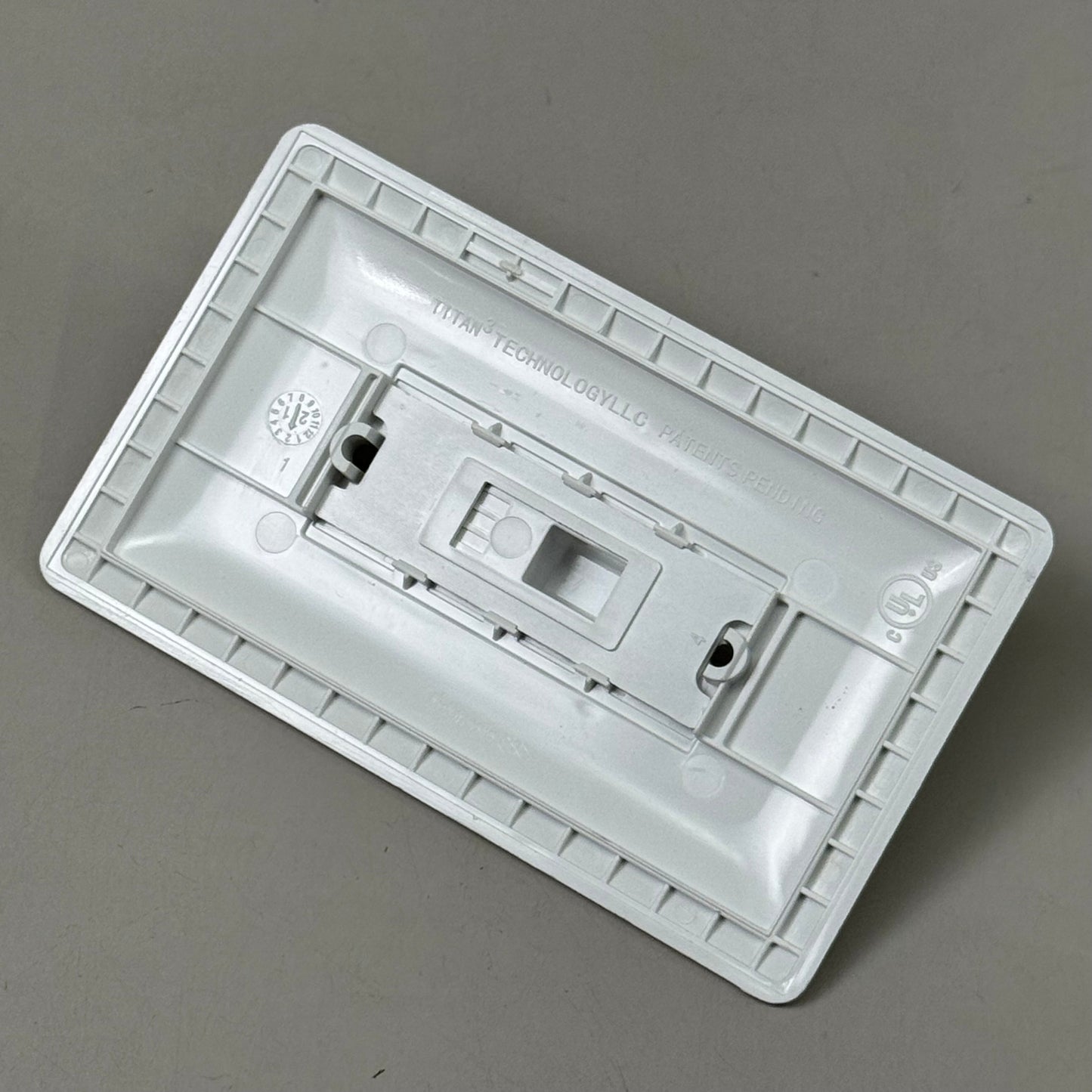 TITAN3 (5 PACK!) 1-Gang Toggle Cover-Up Wall Plate 5" x 3" White TPPCW-T-5