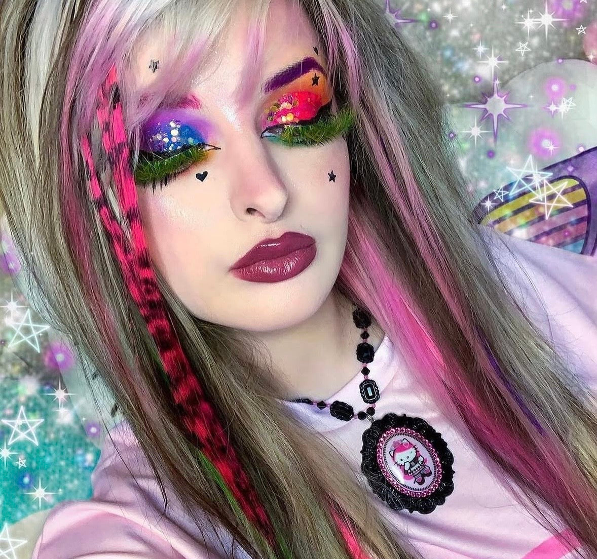 *LEPRECHAUN* (Green) DOLLicious  COLORBLAST Lashes !