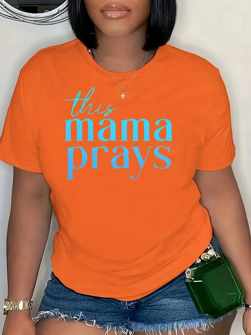 Women's Short Sleeve Round Neck T-Shirt  Style Gift