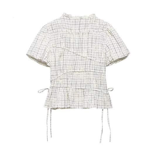 Butterfly Knot Set for Women, Top and Skirt Set