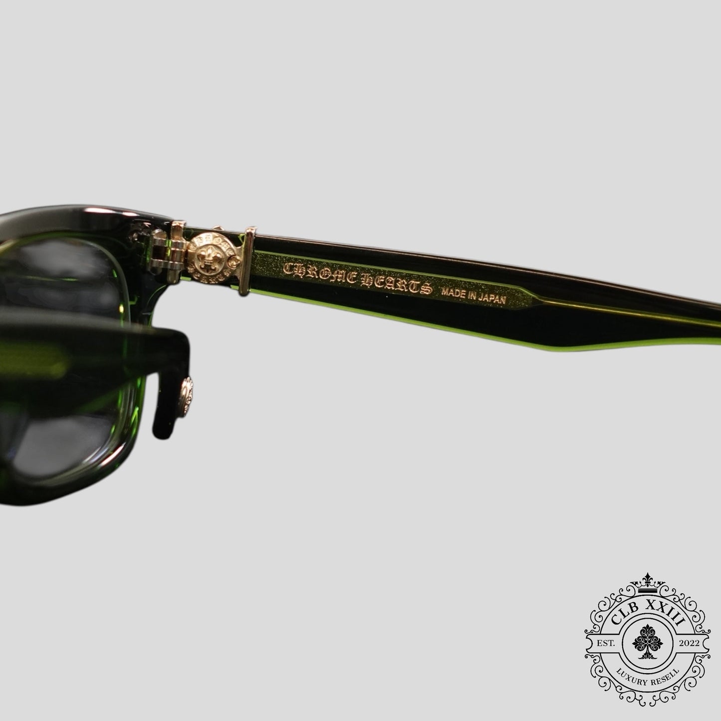 Chrome Hearts Gittin Any? Glasses in Green
