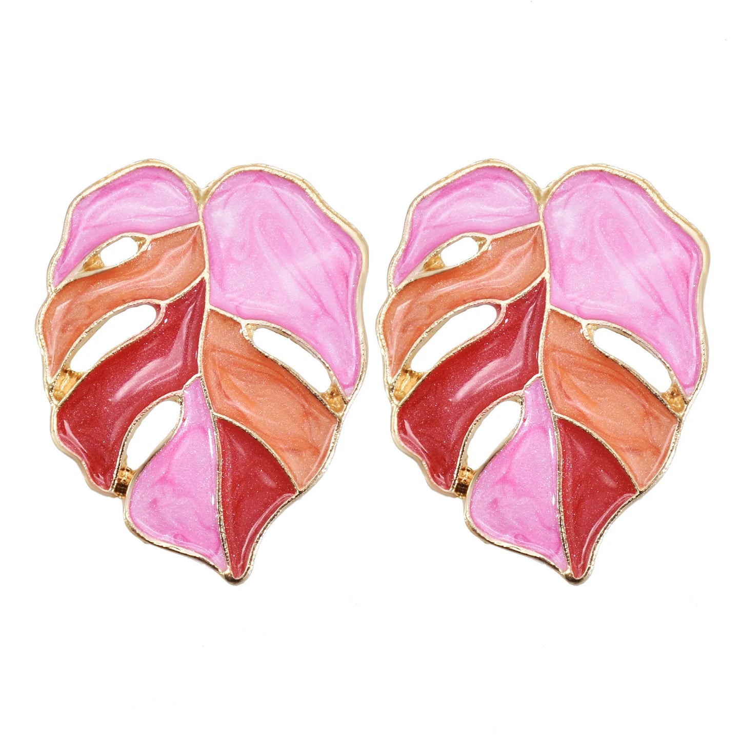 Small Bohemian Leaf Earrings for Women Fashion Cute Girl Earrings  Accessories Jewelry Gift
