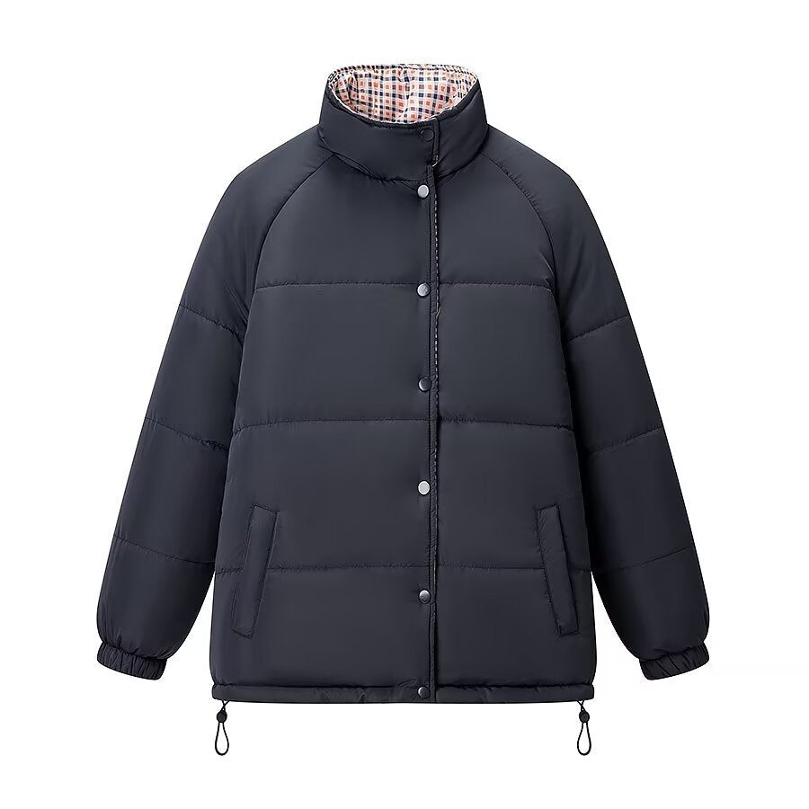 Women's Fashionable Versatile Classic Reversible Cotton Coat