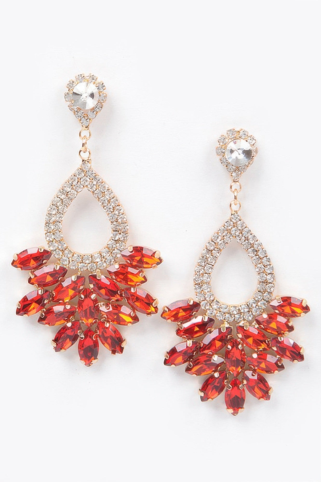EMPIRE Rhinestone Dangle Earring - New Collection Los Angeles - BYMANYC ® New York-3