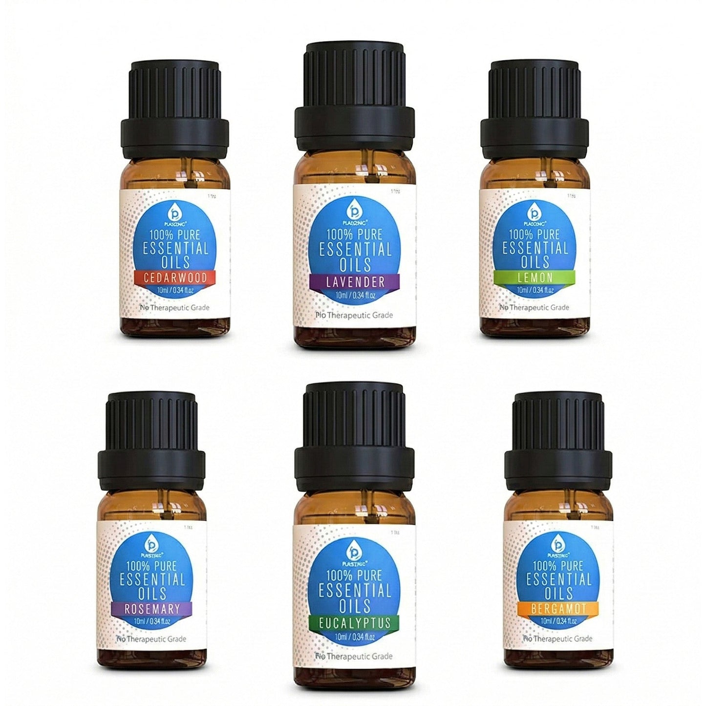 6 Pack of 100% Pure Essential Aromatherapy Oils-0