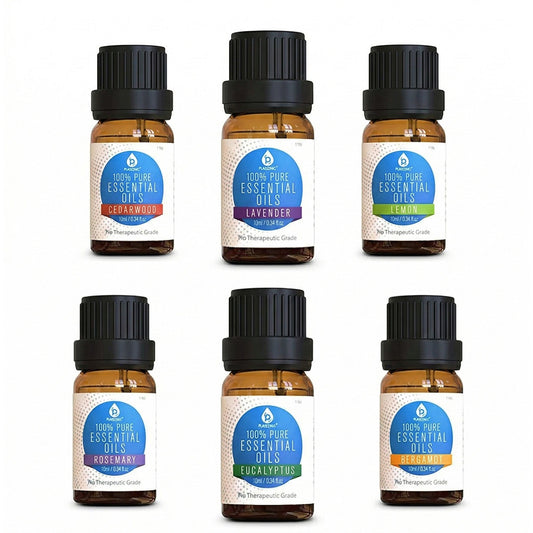 6 Pack of 100% Pure Essential Aromatherapy Oils-0