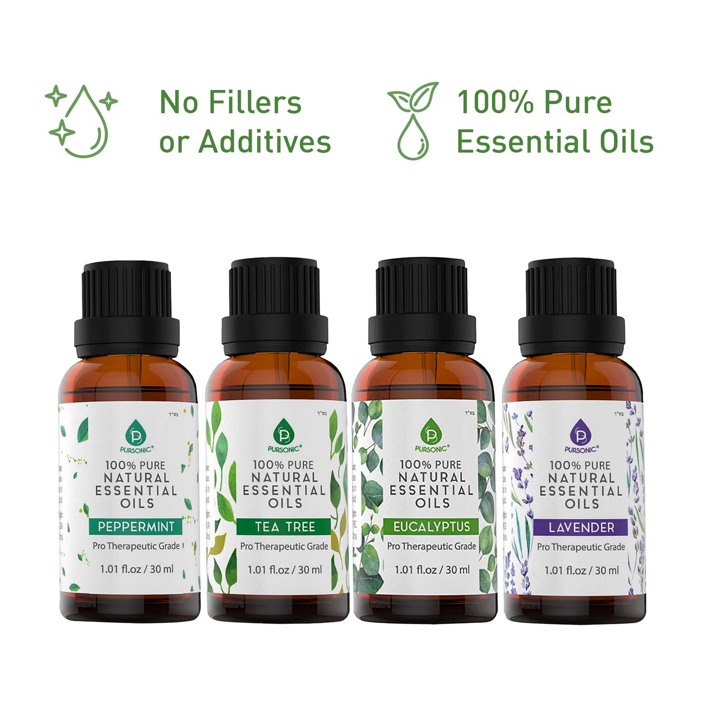 Pursonic Laundry Care Bundle – Wool Dryer Balls & Essential Oil Set-2