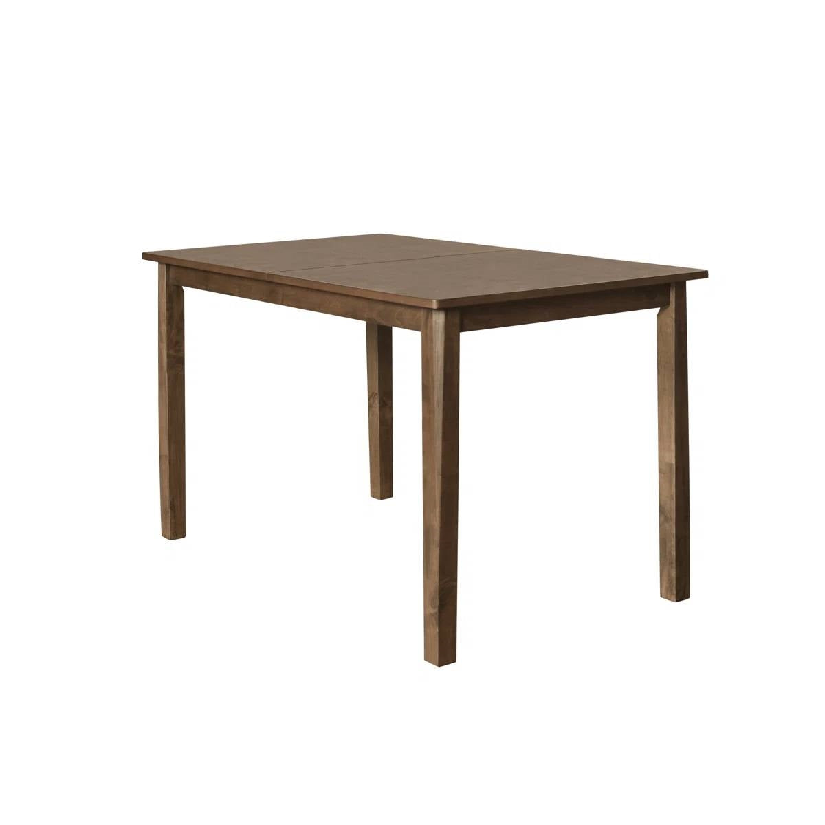 Rectangular 47 x 29 inch Dining Table in Brown Wood Finish njmkuuuuut56-1