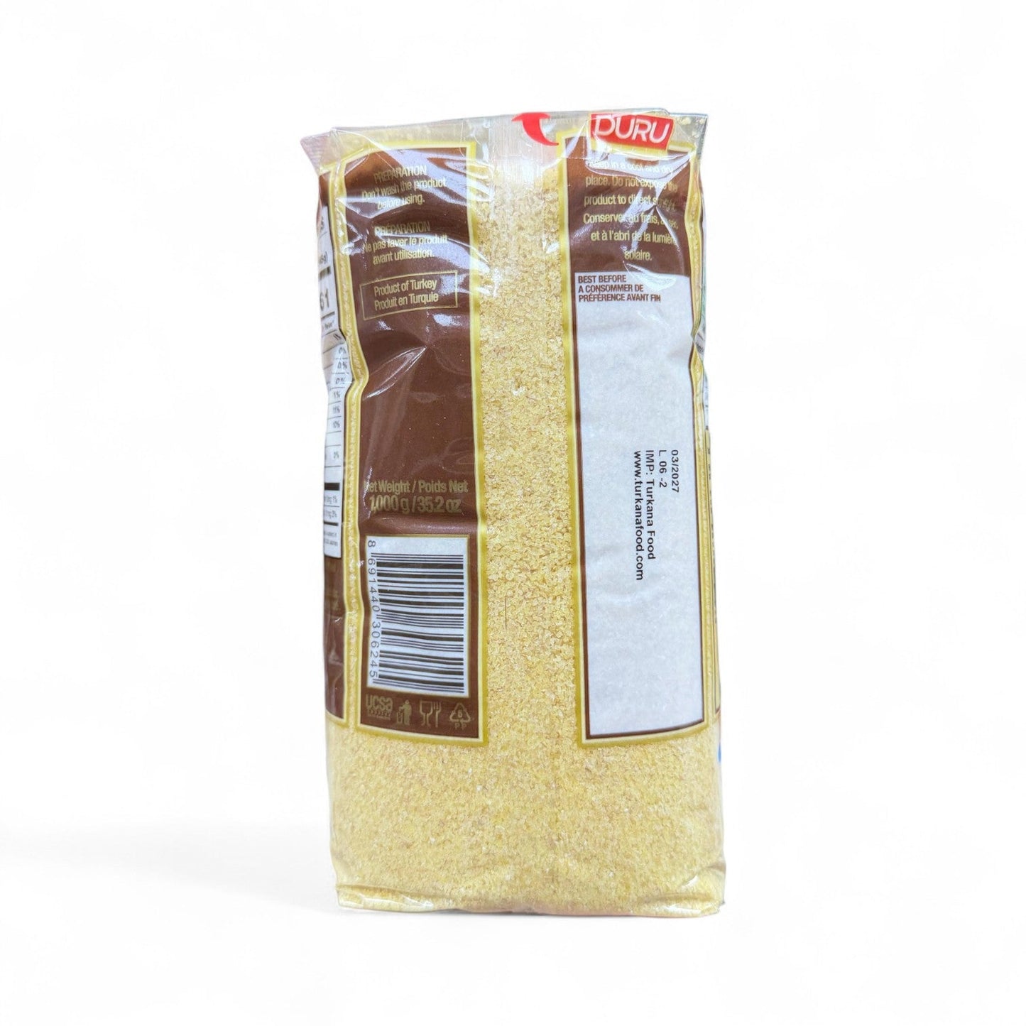 Duru Extra Fine Bulgur 1Kg – Versatile Culinary Grain