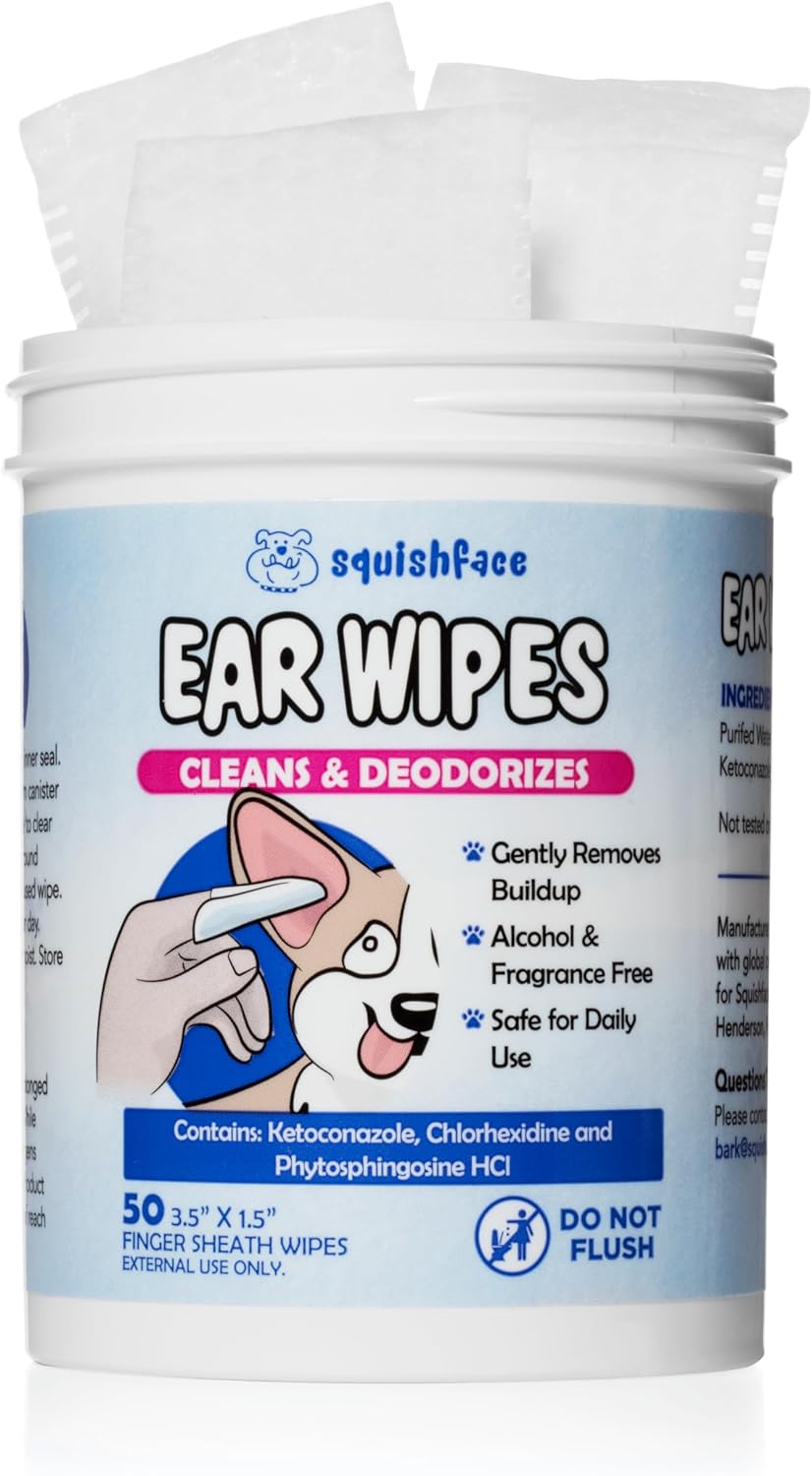 Finger Sheath Wipes for Dog Ear Relief - Individual