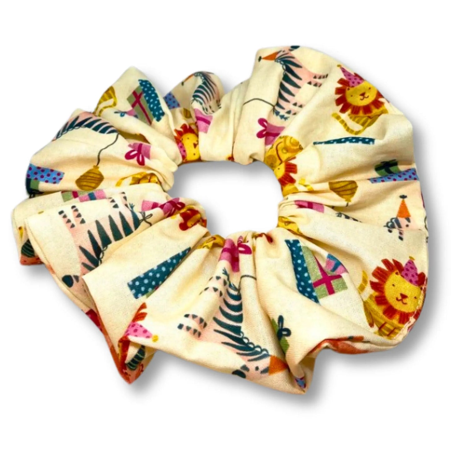 Birthday Animals Scrunchie