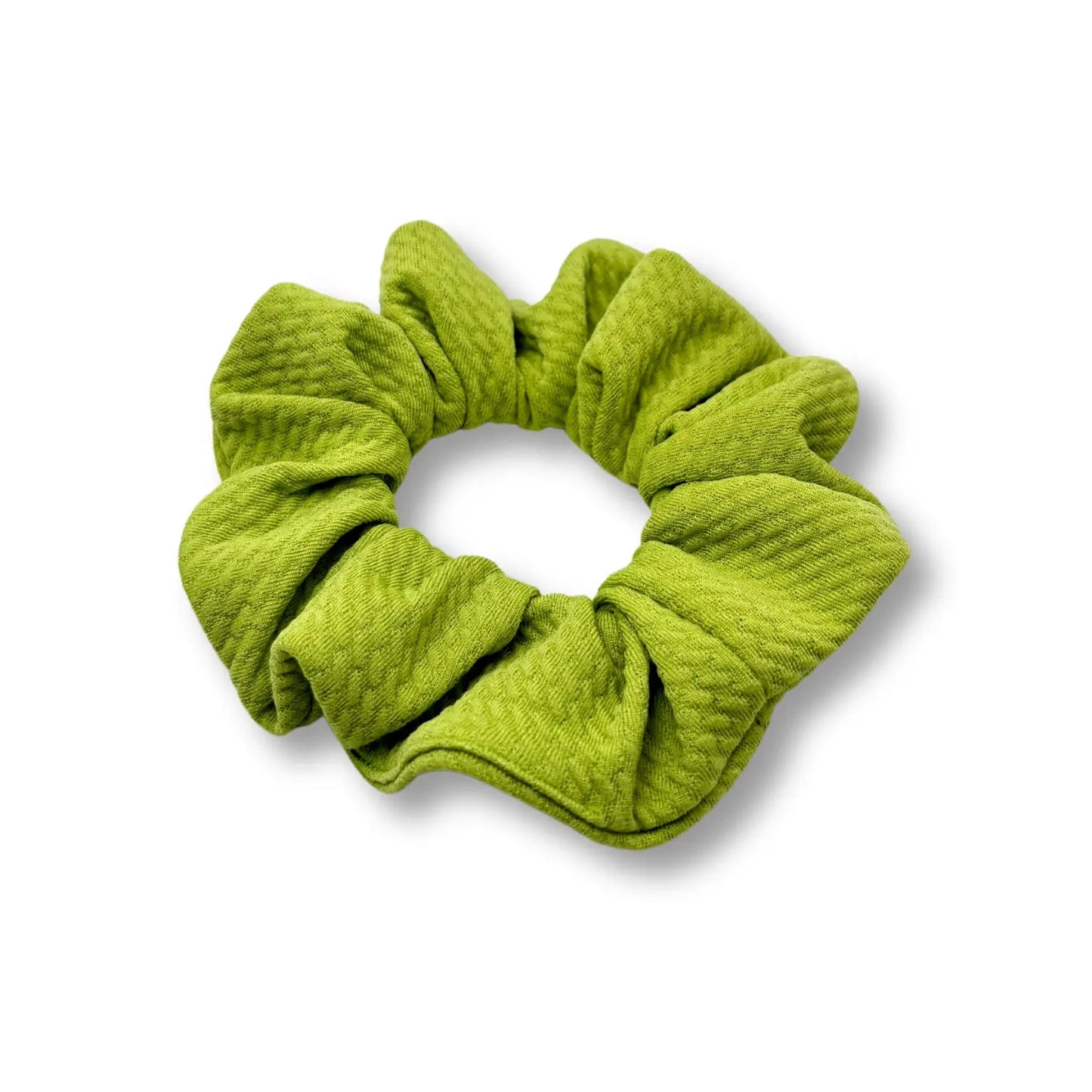 Mini Olive Green Bullet Scrunchie