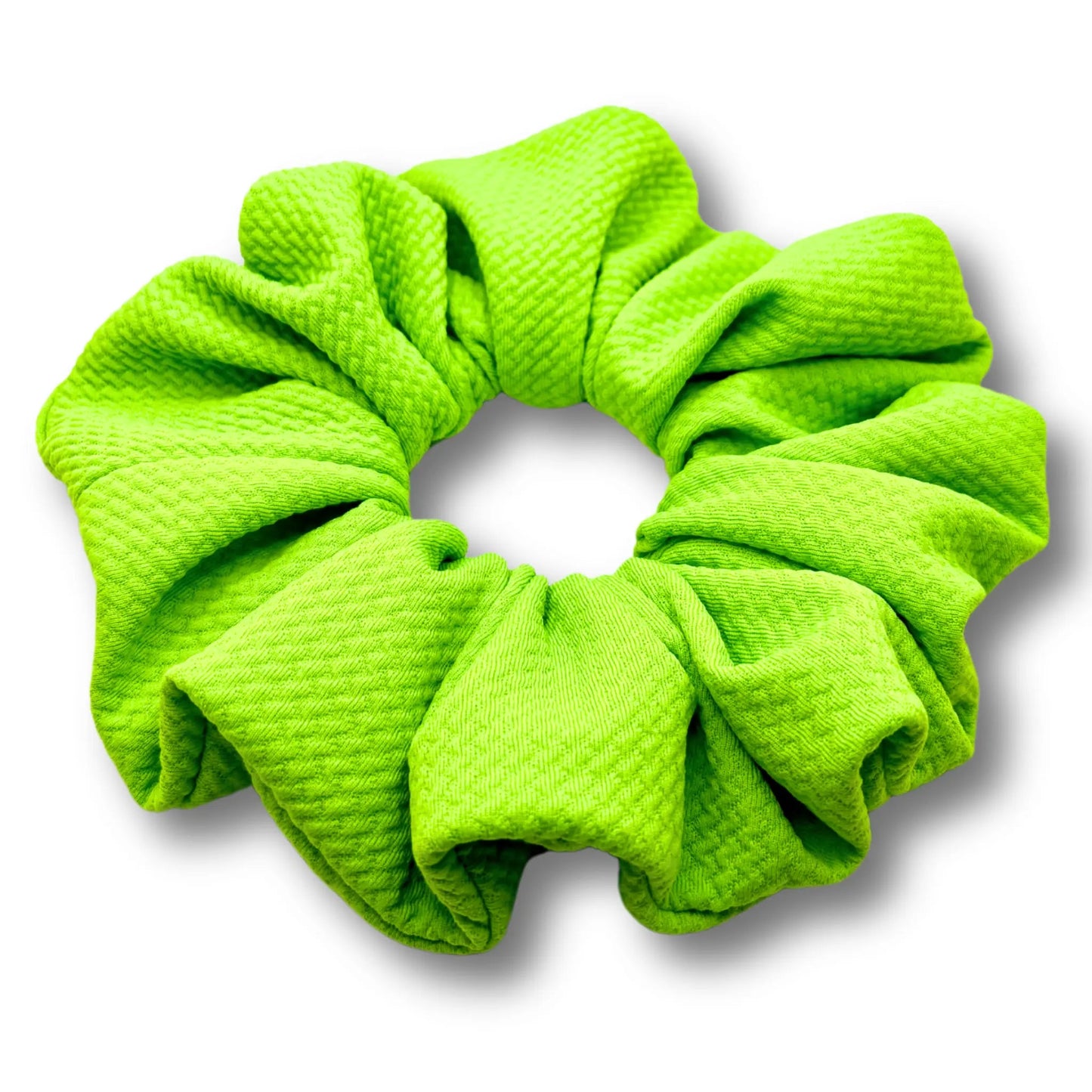 Light Green Summer Bullet Scrunchie
