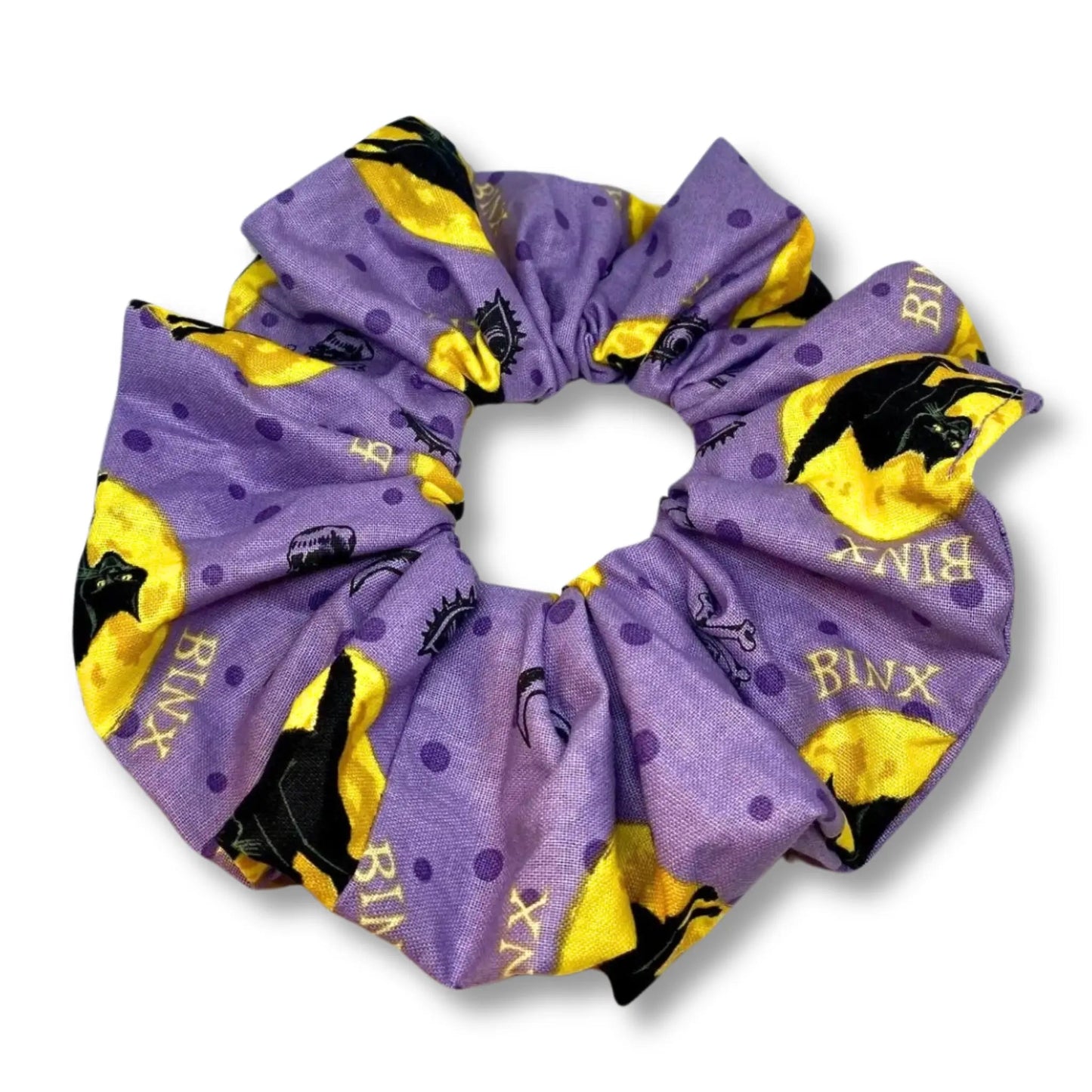 Binx Hocus Pocus Halloween Scrunchie
