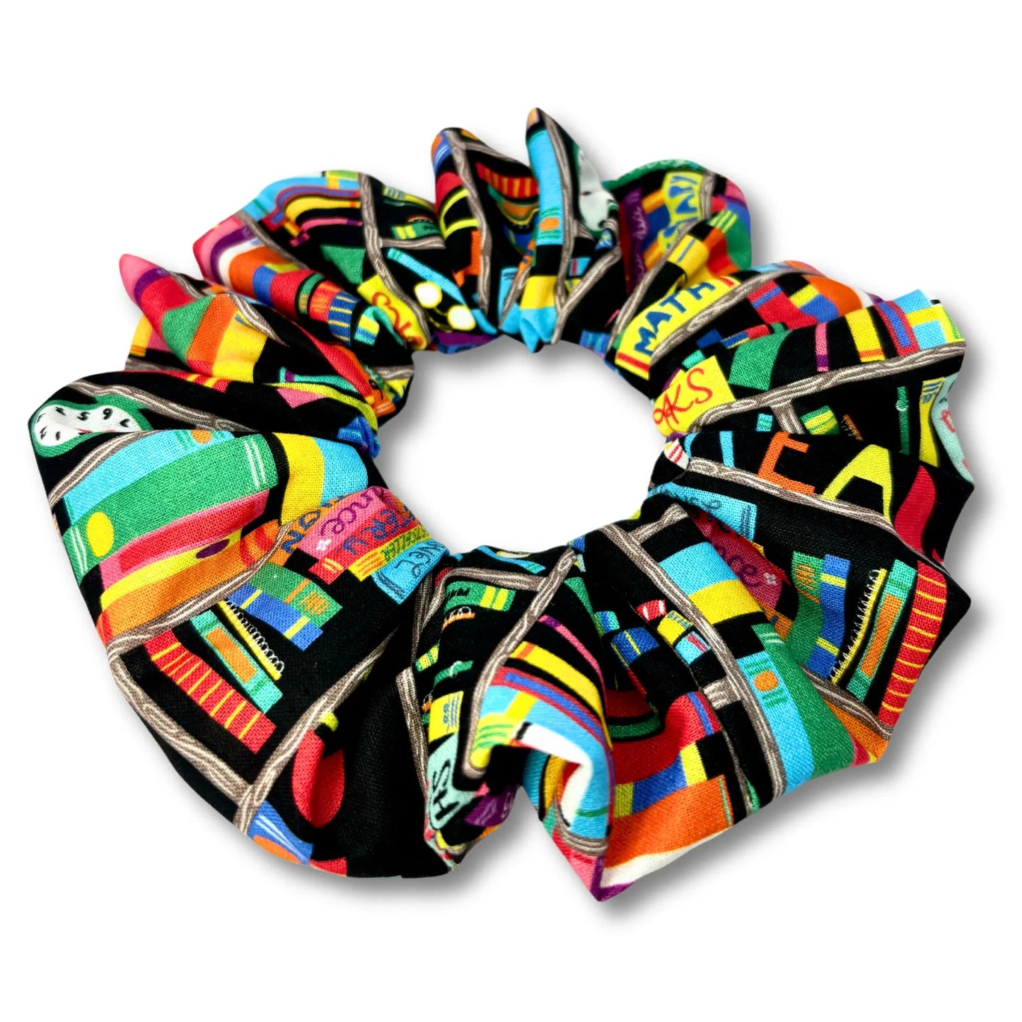 Books School Scrunchie