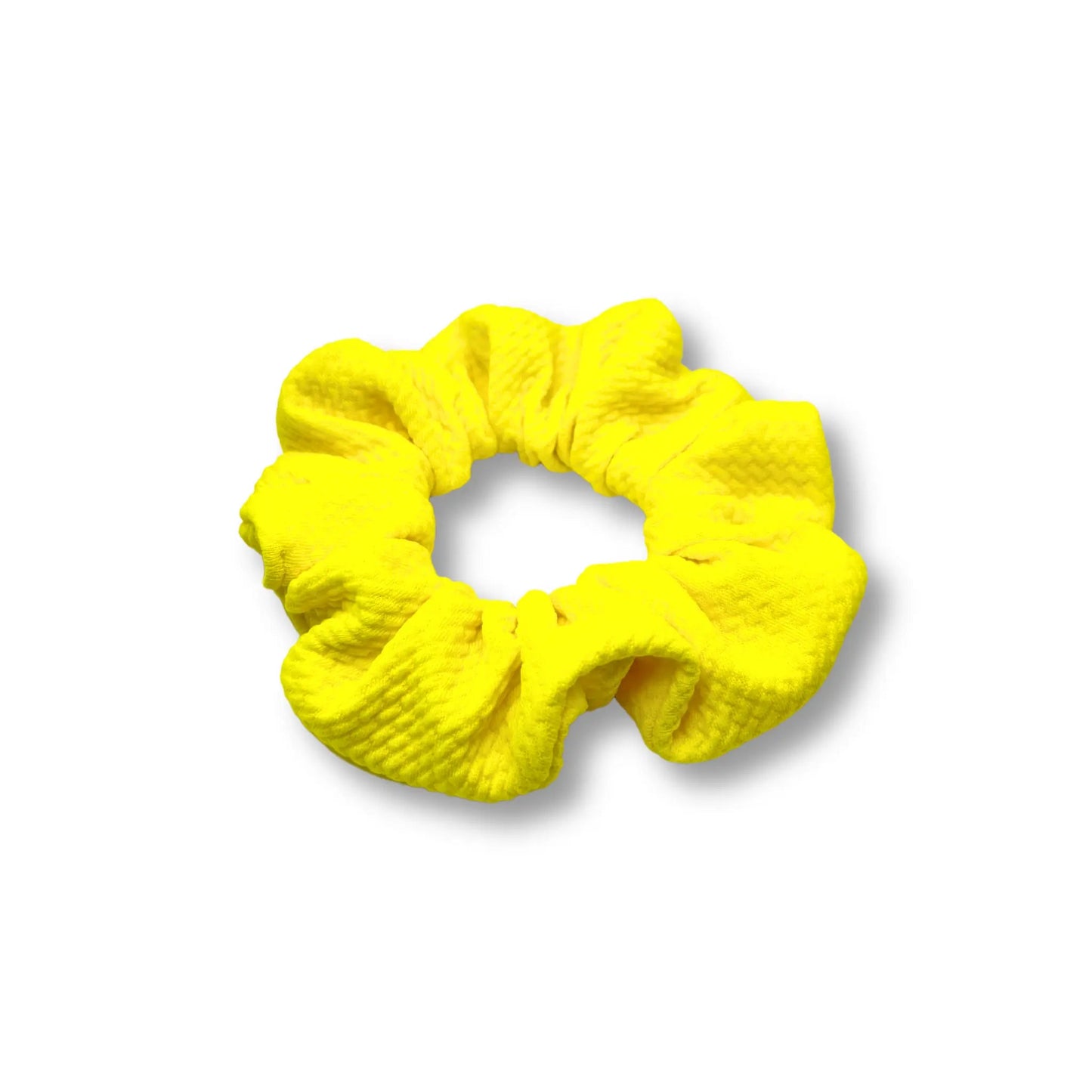 Mini Yellow Bullet Scrunchie