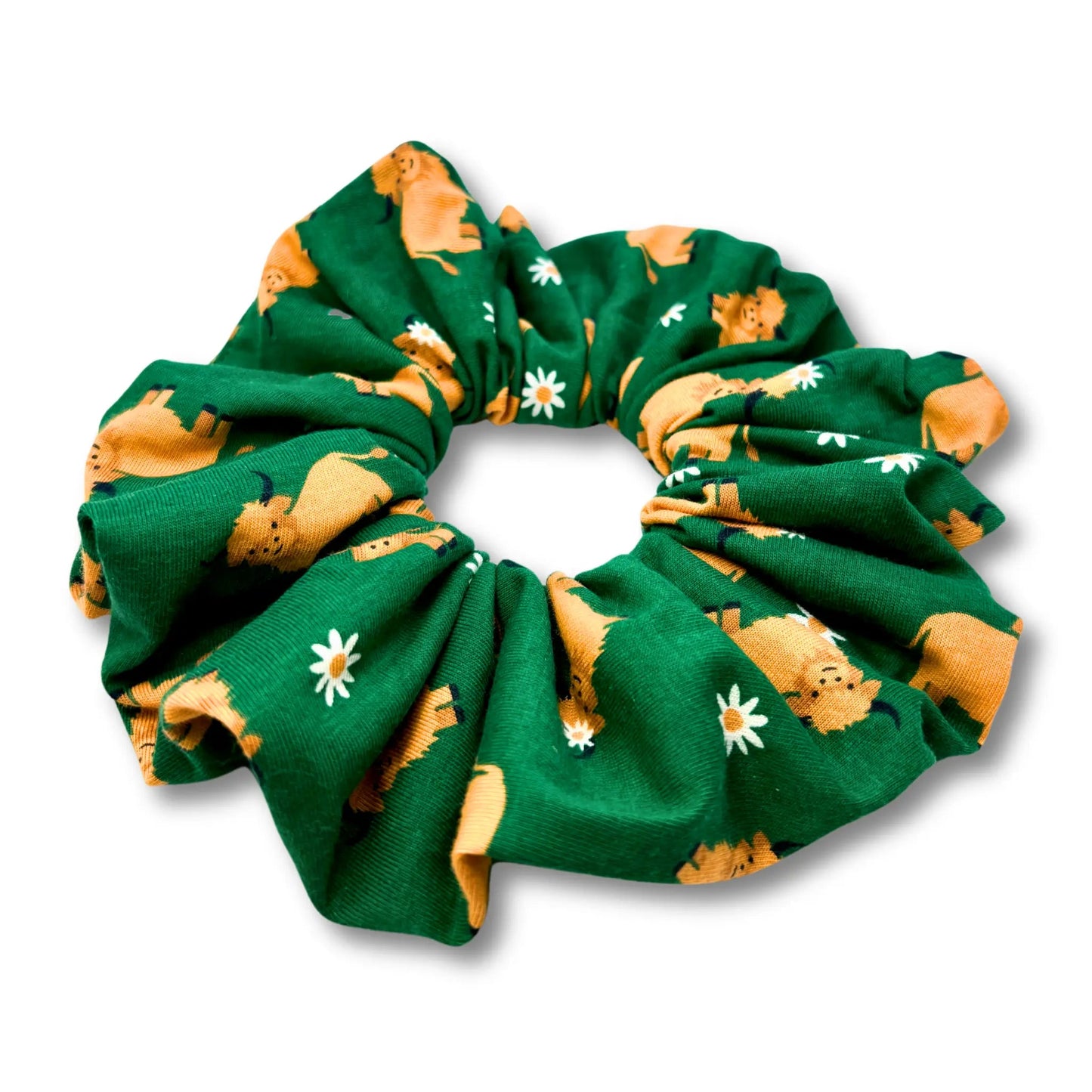 Highland Cows Scrunchie
