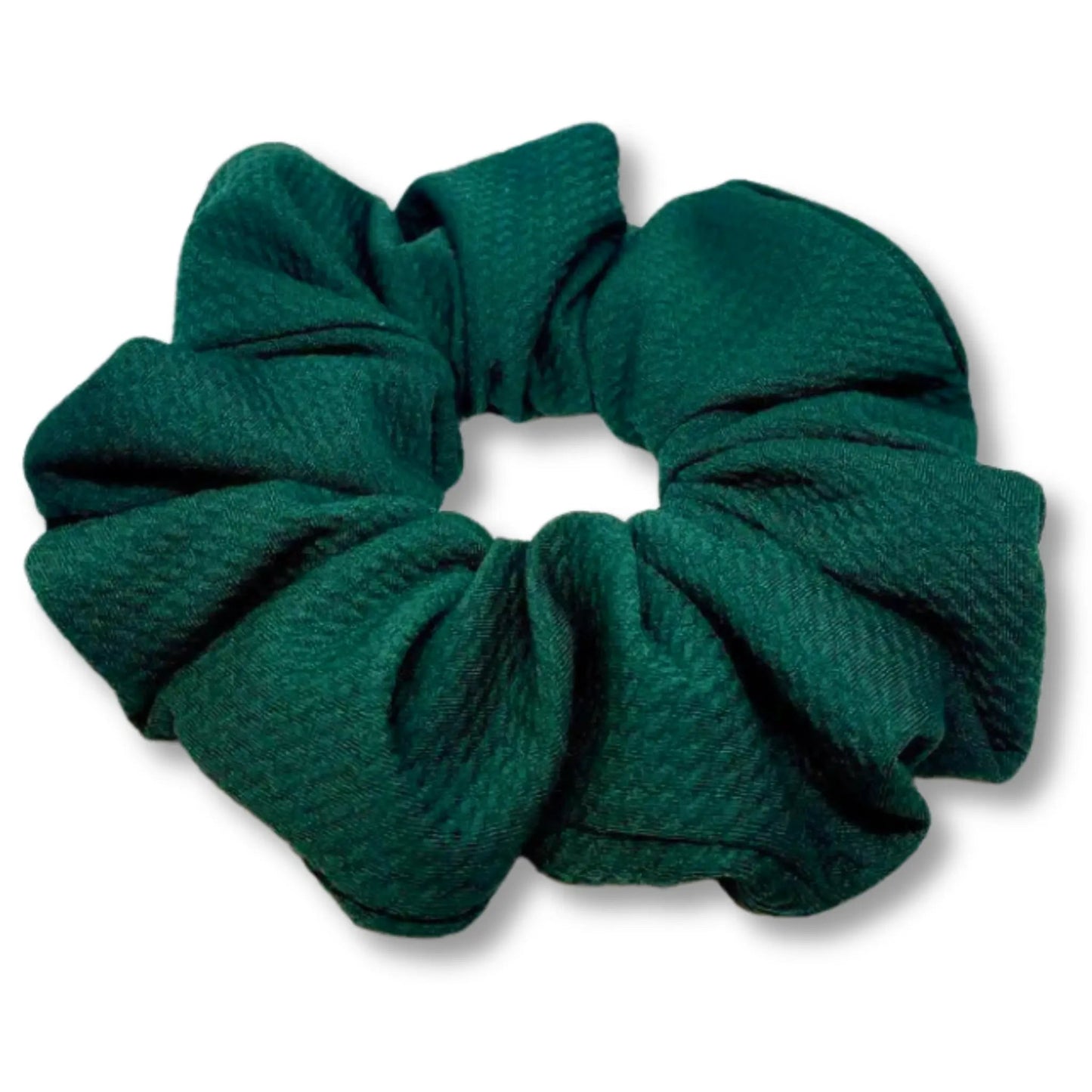 Forest Green Bullet Scrunchie