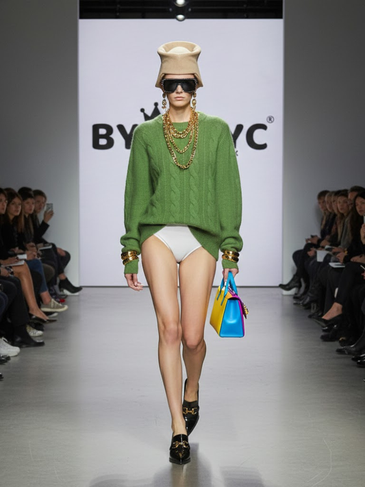 Essential Cable-Knit Eco-Jersey • SOHO New Collection BYMANYC ® New York-0