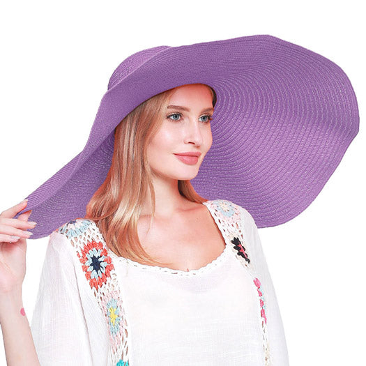 Extra Wide Brim Straw Sun Hat