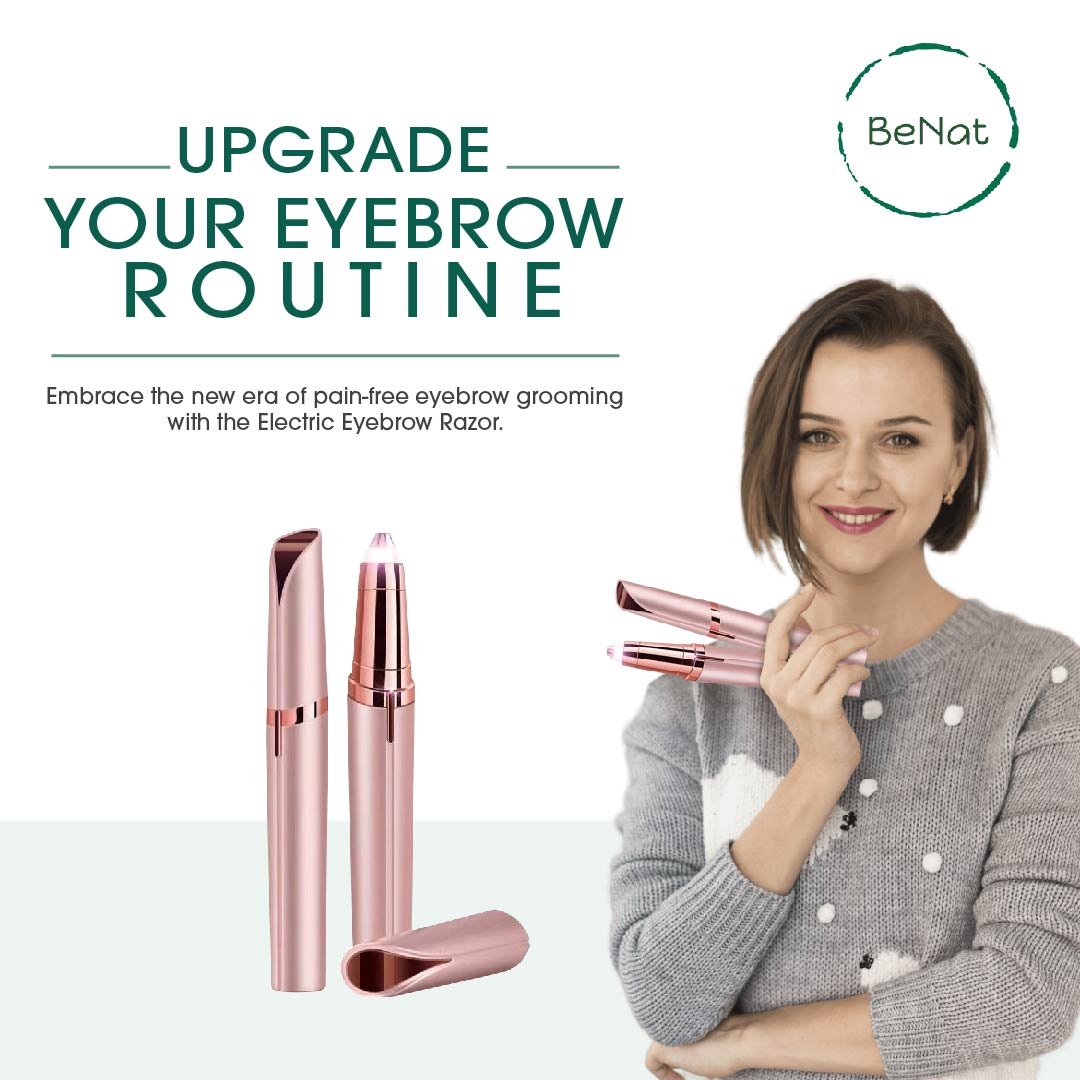 Rechargeable Eyebrow Hair Remover-4