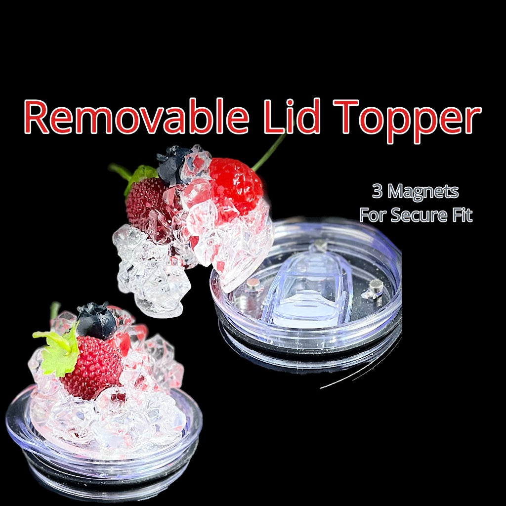 Corona Drip 20oz Skinny Tumbler with 3D Decorative Lid Topper