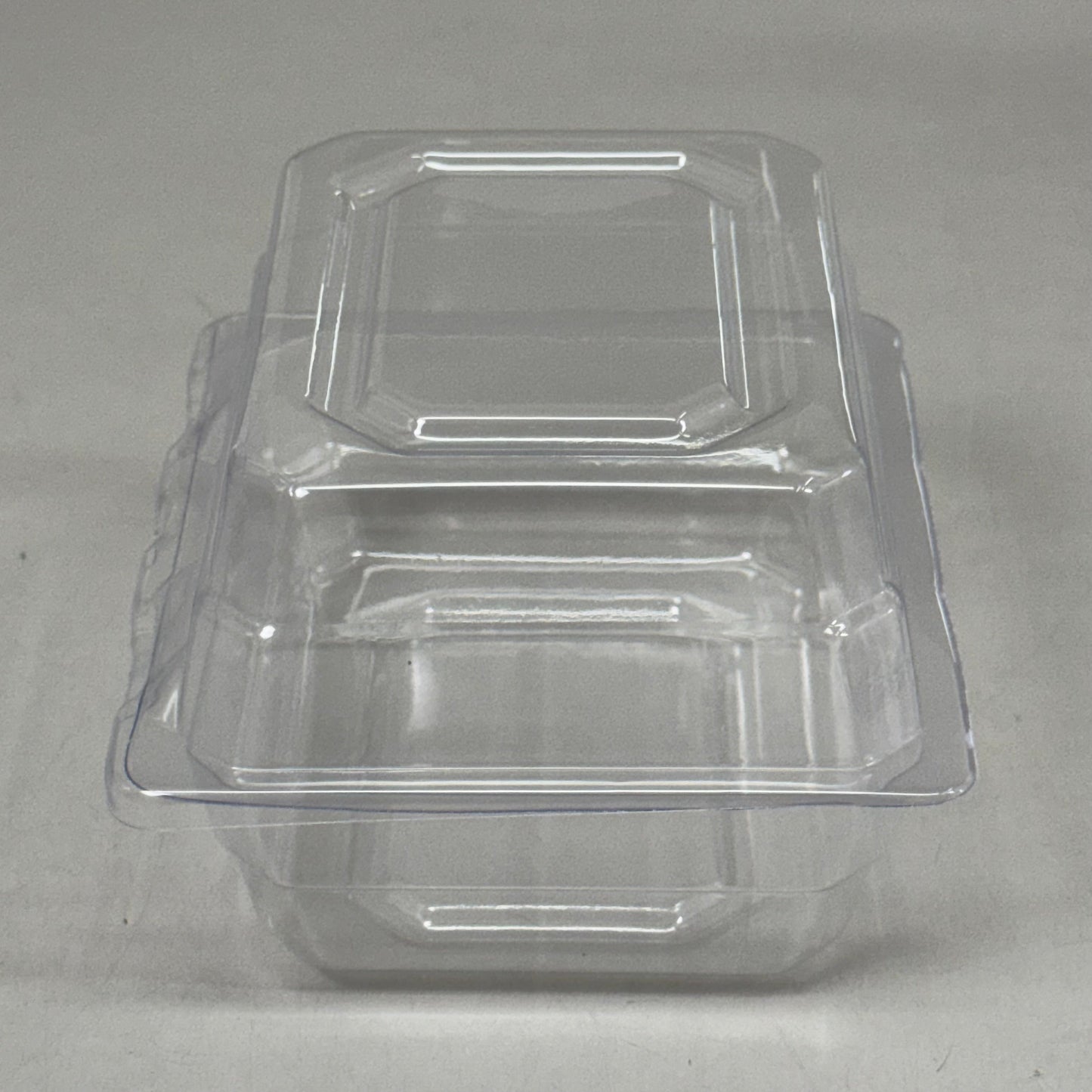 Boutonniere & Corsage Clear Plastic Box (50 Count) 4" x 3" x 3"