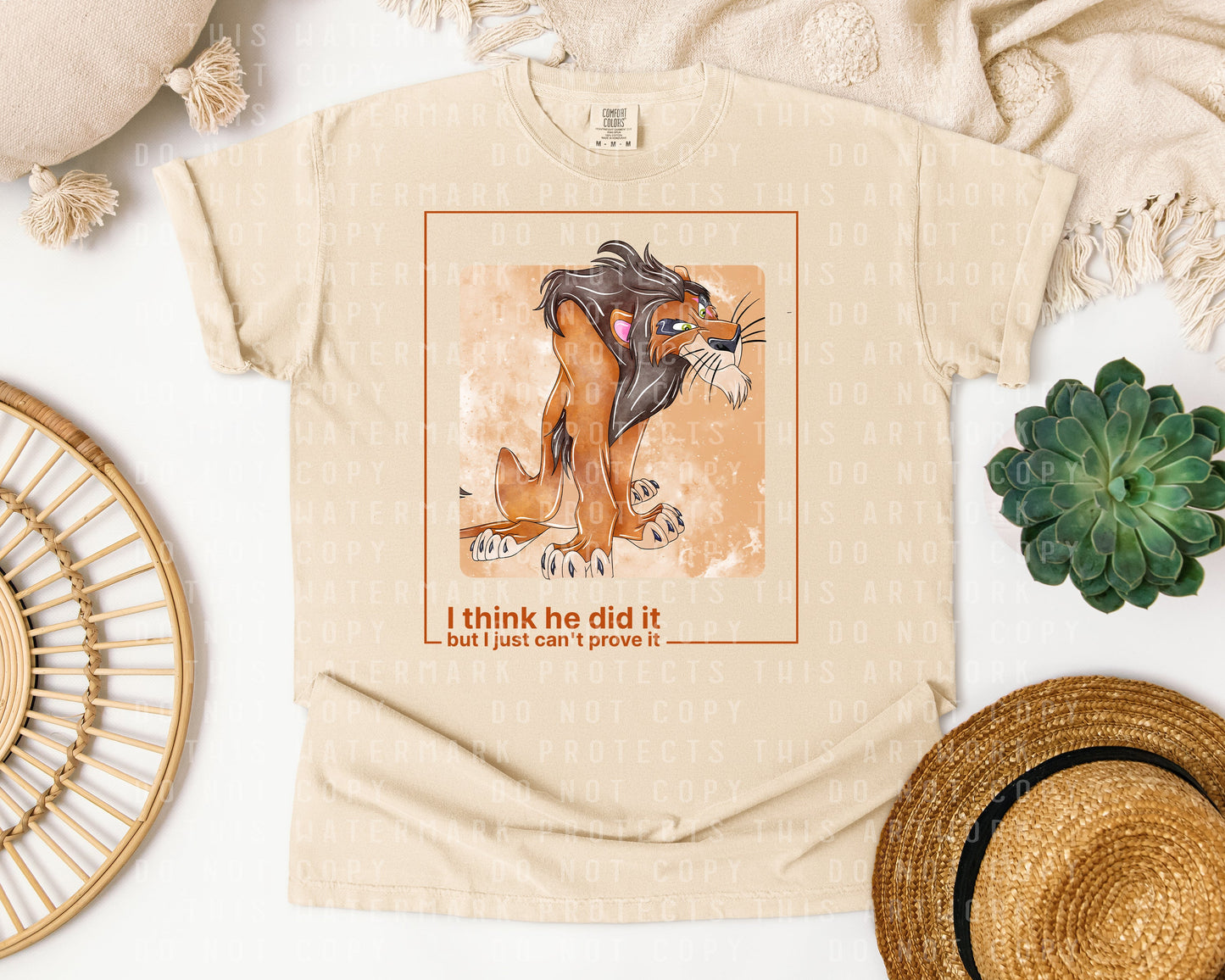 I Think He Did It Graphic Tee