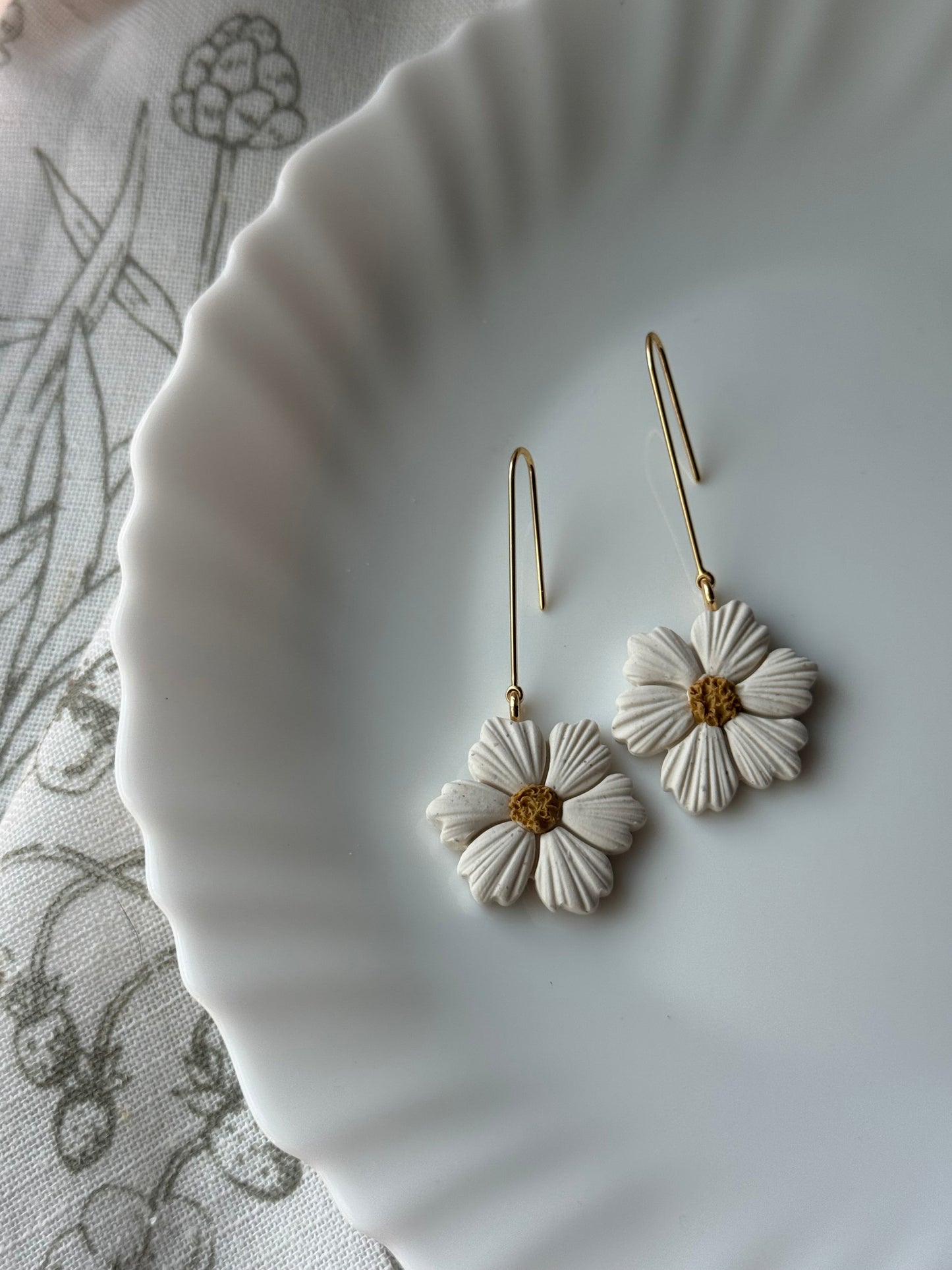 White Flower Drop