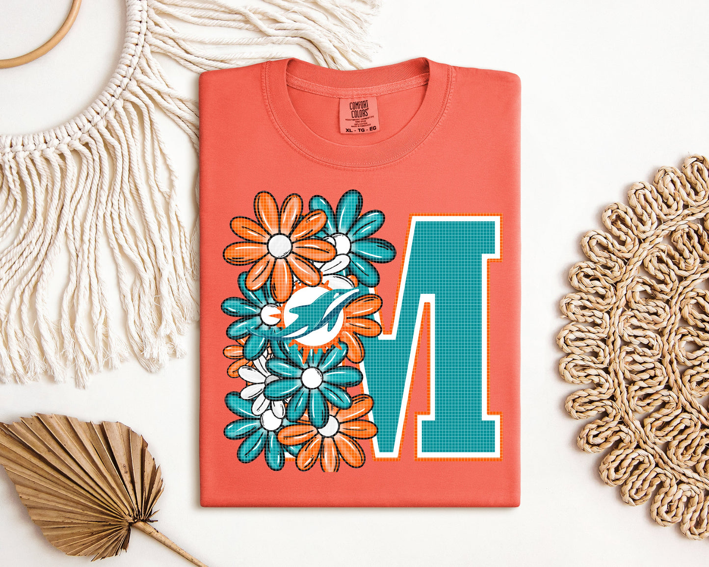 Floral Miami Graphic Tee