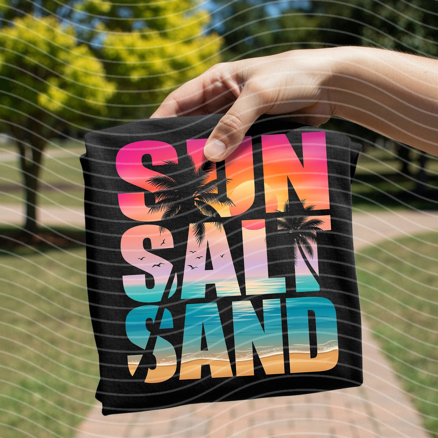 Sun Salt Sand Graphic Tee