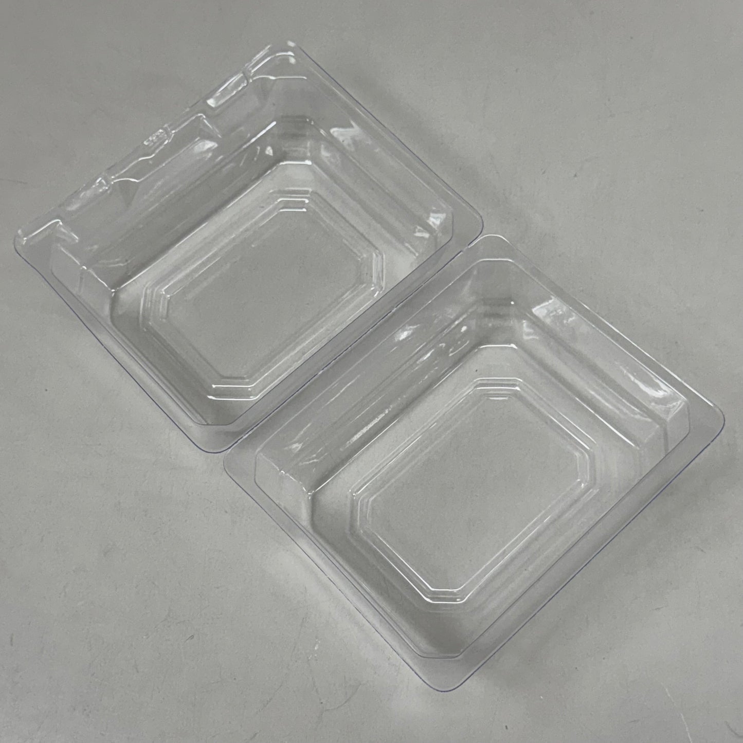 Boutonniere & Corsage Clear Plastic Box (50 Count) 4" x 3" x 3"