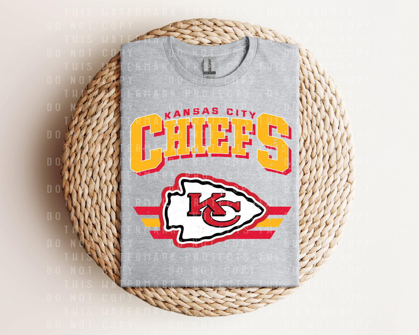 Vintage Team Chiefs Graphic Tee