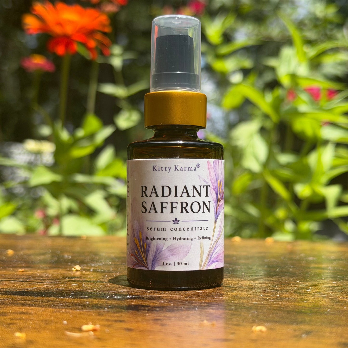 Radiant Saffron Hydrating Serum with Niacinamide