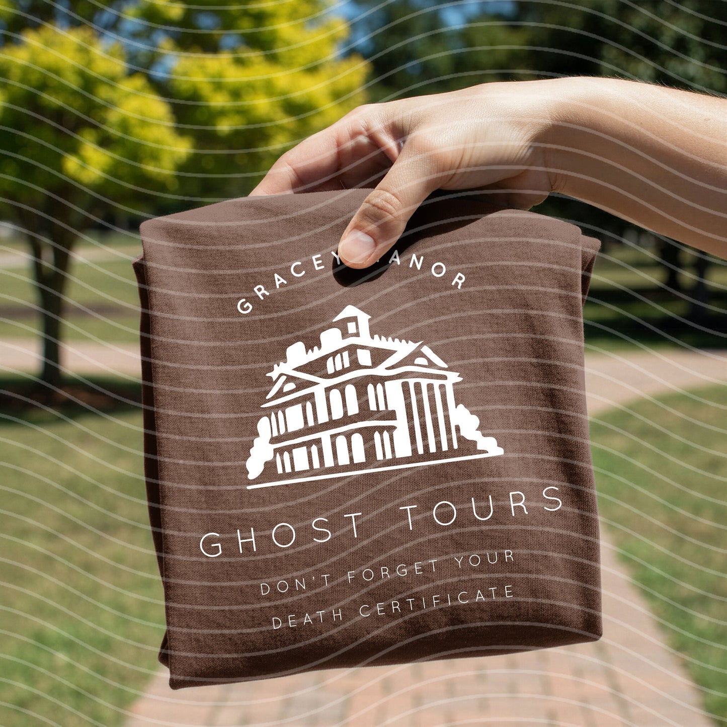 Gracey Manor Ghost Tours Graphic Tee