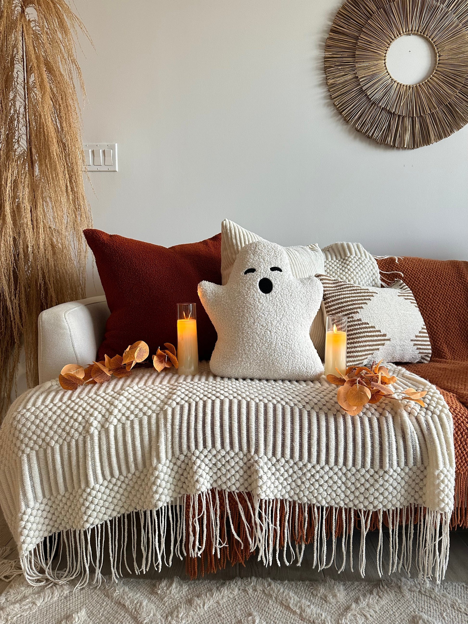 Sherpa Ghost Pillow-1