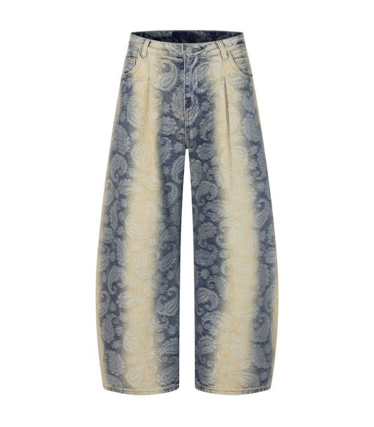 AZUL PAISLEY DENIM