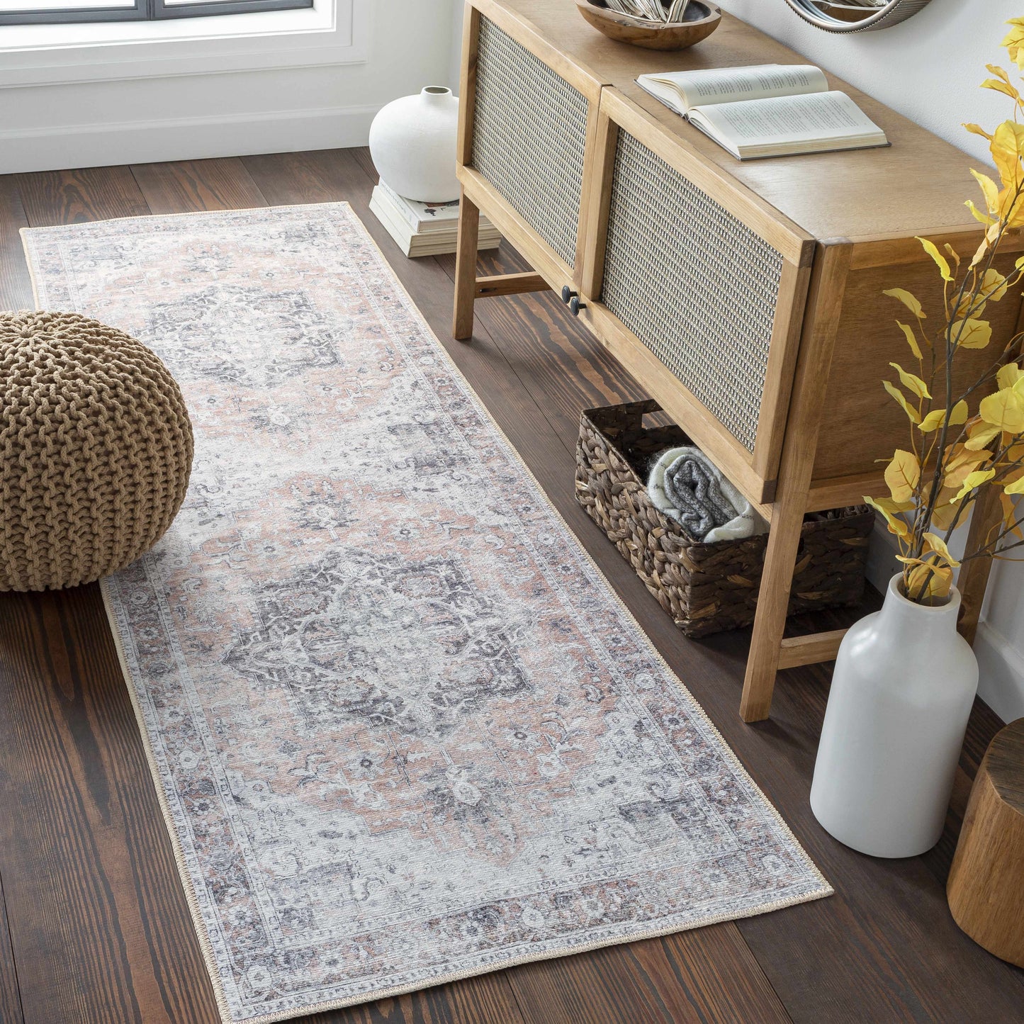 Fatih Tumble Dry Washable Rug-6