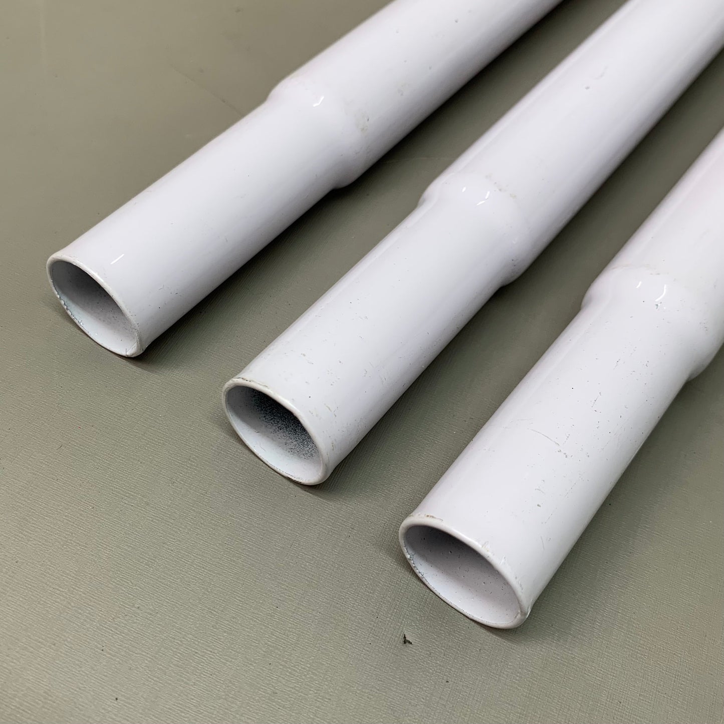 BEST WHOLESALE (3 PACK!) Display Poles White 23.5"
