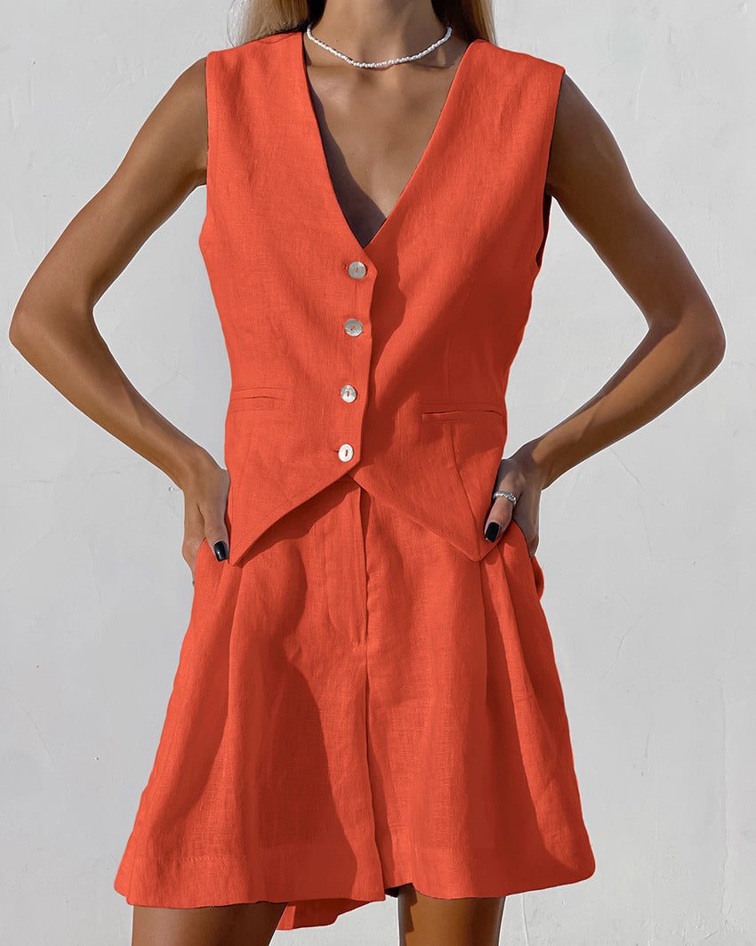 Small suit vest set