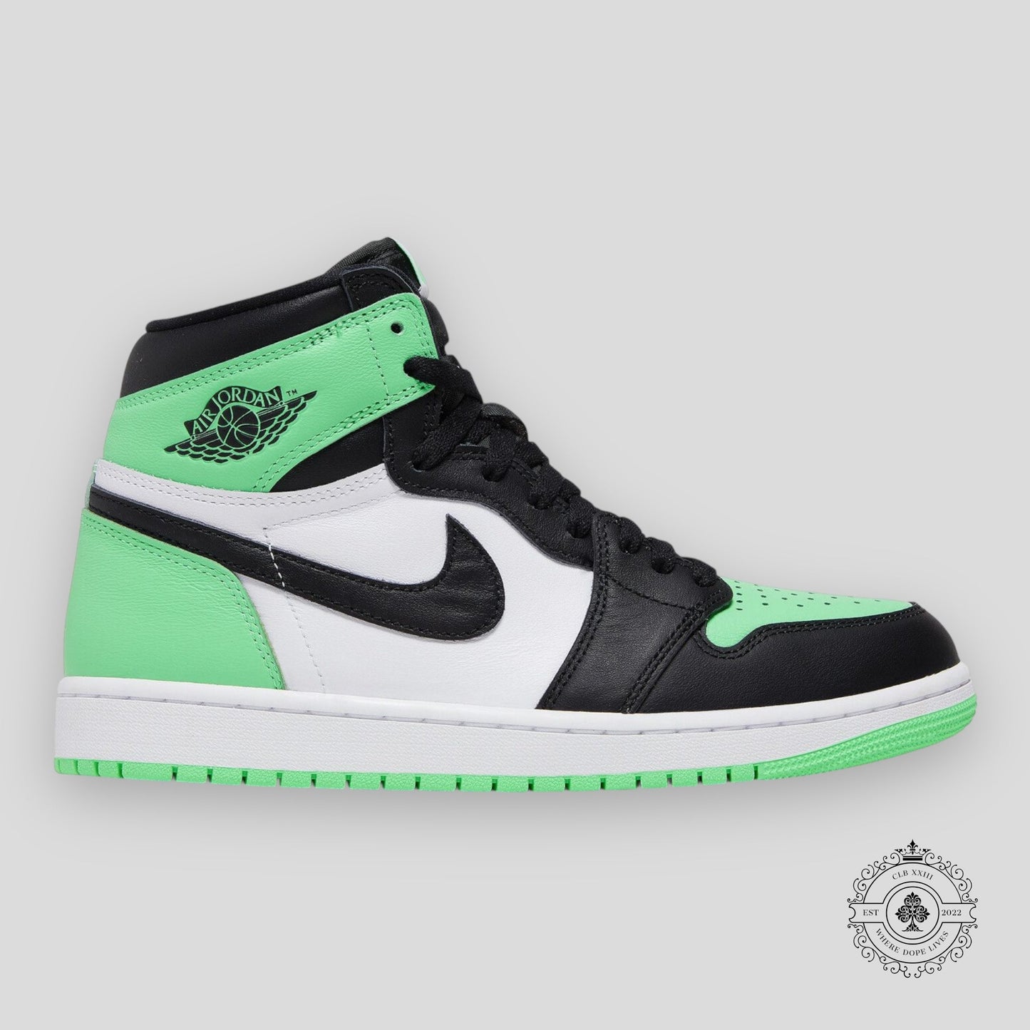 Air Jordan 1 High in Green Glow